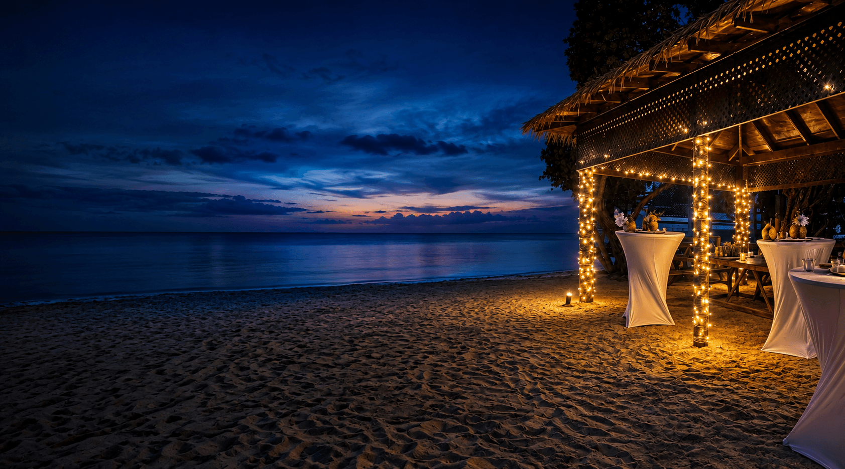 Eastbeach JA at dusk